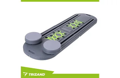 Multifunkční deska s úchyty pro cvičení pilates a jógy