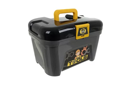 Dětská dílna 3v1, vozík s nářadím - 59 dílů