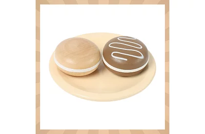 Dřevěná čajová souprava - velký čajový servis