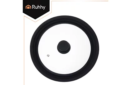 Univerzální silikonovo-skleněná poklice 3 v 1 - průměr 24/26/28 cm