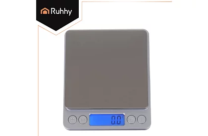 Přesná LCD váha 0,1g - 2000g + 2 miskami