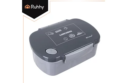 Obědový box šedý 800 ml – svačinový box