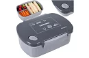 Obědový box šedý 800 ml – svačinový box