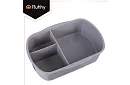 Obědový box šedý 800 ml – svačinový box