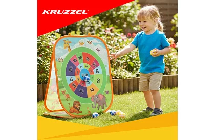 Dovednostní hra – hod na terč 2v1