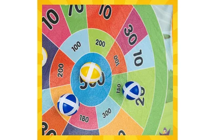 Dovednostní hra – hod na terč 2v1