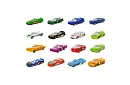 Sada kovových autíček  1:64 – 16 kusů