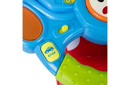 Interaktivní hudební volant s LED efekty – pro děti 3+