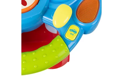 Interaktivní hudební volant s LED efekty – pro děti 3+