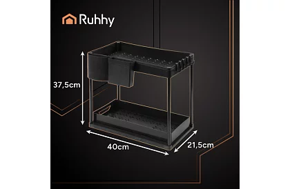 Organizér pod dřez – černý