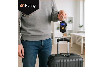 Zavazadlová váha s háčkem – do 50 kg