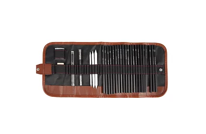 Profesionální sada na skicování v pouzdře