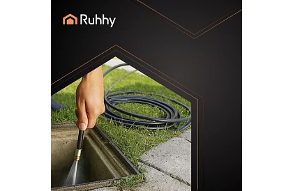 Vysokotlaká hadice na čištění potrubí a povrchů – 20 metrů