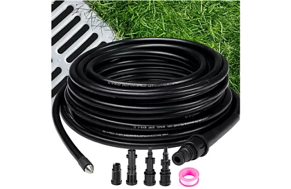 Vysokotlaká hadice na čištění potrubí a povrchů – 20 metrů