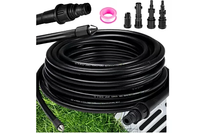 Vysokotlaká hadice na čištění potrubí a povrchů – 20 metrů