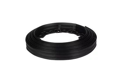Neviditelný obrubník 4 cm x 10 m - Zahradní okraj černý + 20 kolíků
