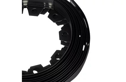 Neviditelný obrubník 4 cm x 10 m - Zahradní okraj černý + 20 kolíků