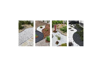 Neviditelný obrubník 4 cm x 10 m - Zahradní okraj černý + 20 kolíků