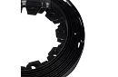 Neviditelný obrubník 4 cm x 10 m - Zahradní okraj černý + 20 kolíků
