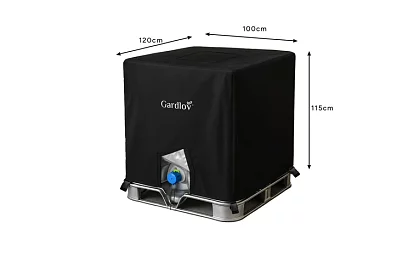 Obal na IBC nádrž na vodu 1000 litrů - kryt proti řasám