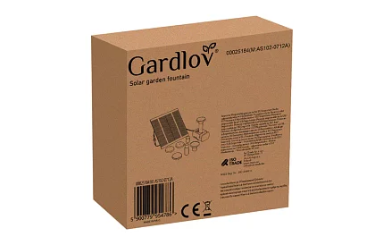 Solární fontána pro jezírko – zahradní filtrační čerpadlo