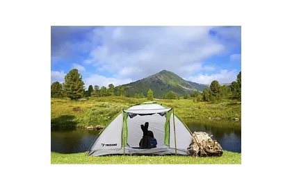 Turistický stan pro 4 osoby – 200 × 200 × 110 cm