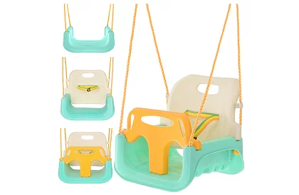 Dětská barevná houpačka 3 v 1 - do 30 kg