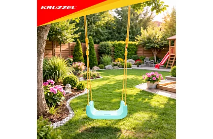 Dětská barevná houpačka 3 v 1 - do 30 kg