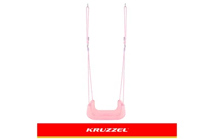 Dětská barevná houpačka 3 v 1 - do 30 kg - růžovozelená