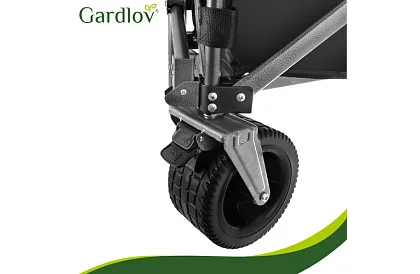 Skládací plážový přepravní vozík  87 × 46 × 70 cm – do 200 kg