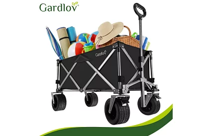 Skládací plážový přepravní vozík  87 × 46 × 70 cm – do 200 kg