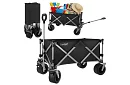 Skládací plážový přepravní vozík  87 × 46 × 70 cm – do 200 kg