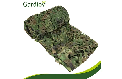 Vojenská maskovací síť 3x6 metrů + 100 stahovacích pásků