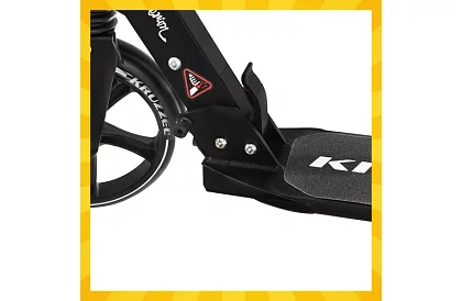 Skládací koloběžka Black Hyperion s koly 200 mm