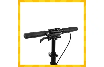 Skládací koloběžka Black Hyperion s koly 200 mm