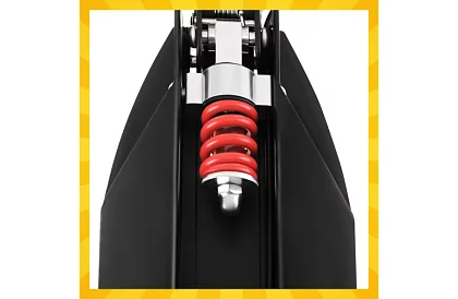 Skládací koloběžka Black Hyperion s koly 200 mm