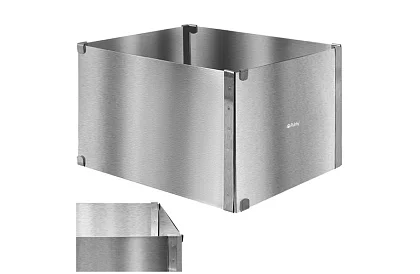 Nastavitelná obdélníková forma na dort 20–38 × 24–45 cm, výška 15 cm