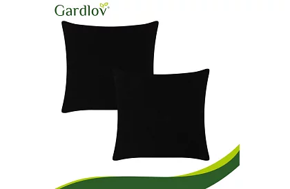 Zahradní závěsné křeslo BOHO 2 v 1 - černé