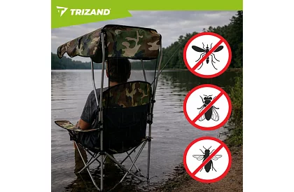 Skládací rybářské křeslo se stříškou – ARMY PANAMA