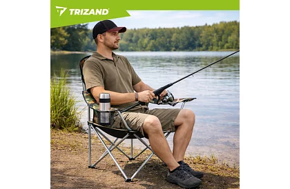 Skládací rybářské křeslo se stříškou – ARMY PANAMA
