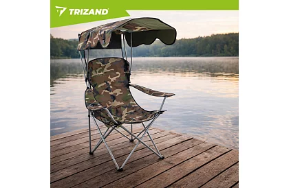 Skládací rybářské křeslo se stříškou – ARMY PANAMA