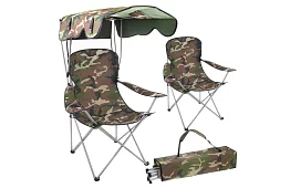 Skládací rybářské křeslo se stříškou – ARMY PANAMA