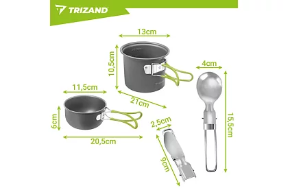 Sada outdoor nádobí - 1,2 l