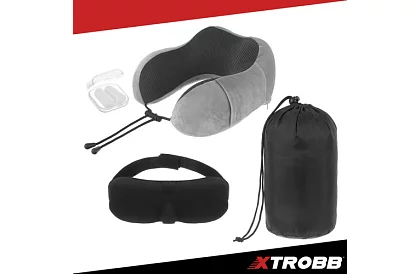 Cestovní polštář na krk, do letadla, auta + příslušenství