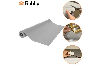 Protiskluzová podložka do šuplíků 500 × 50 cm – šedá