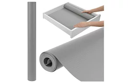 Protiskluzová podložka do šuplíků 500 × 50 cm – šedá