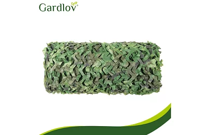 Vojenská maskovací síť 4 × 6 metrů + 100 stahovacích pásků