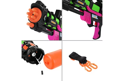 Vodní pistole 60 cm s nádrží 1,25 l – dostřel až 6 m