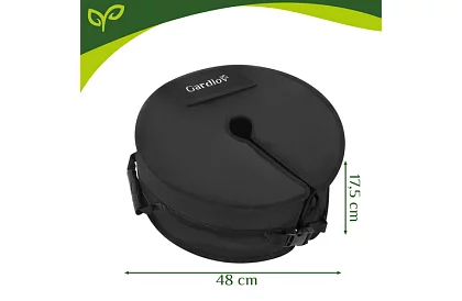 Závaží na slunečník 48 cm – plnitelné pískem až 40 kg