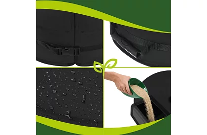 Závaží na slunečník 48 cm – plnitelné pískem až 40 kg